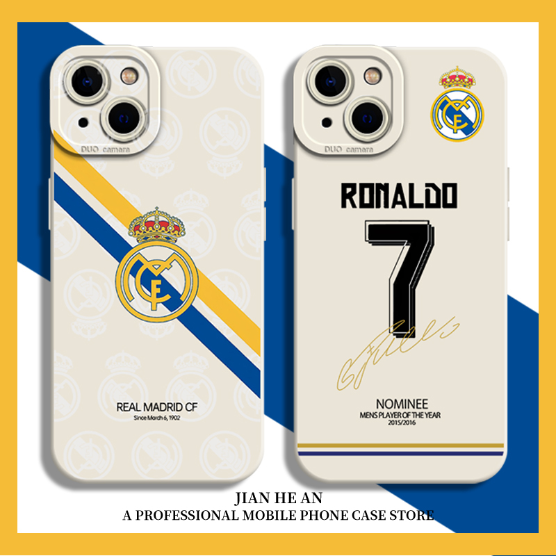 适用iqoo手机壳皇马c罗