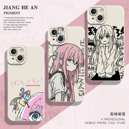 孤独摇滚适用reno13pro手机壳oppo二次元12/14动漫11波奇酱10山田凉9虹夏8男findx7硅胶一加ace5漫画3新款2套