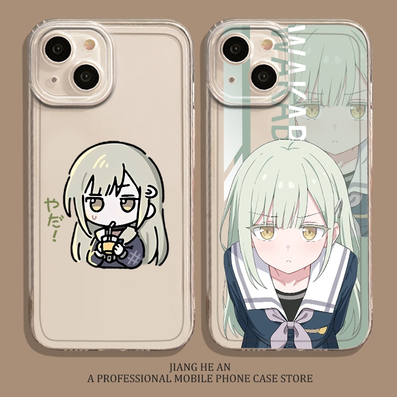 mygo若叶睦适用苹果17pro手机壳iPhone14透明air动漫16日系15卡通13周边mini男12/11/xsmax/xr/x/8plus/7p/se