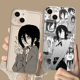 适用电锯人iPhone14手机壳苹果13pro动漫12mini玛奇玛11 x蕾塞8plus漫画7p男15套 17air帕瓦xsmax透明xr二次元