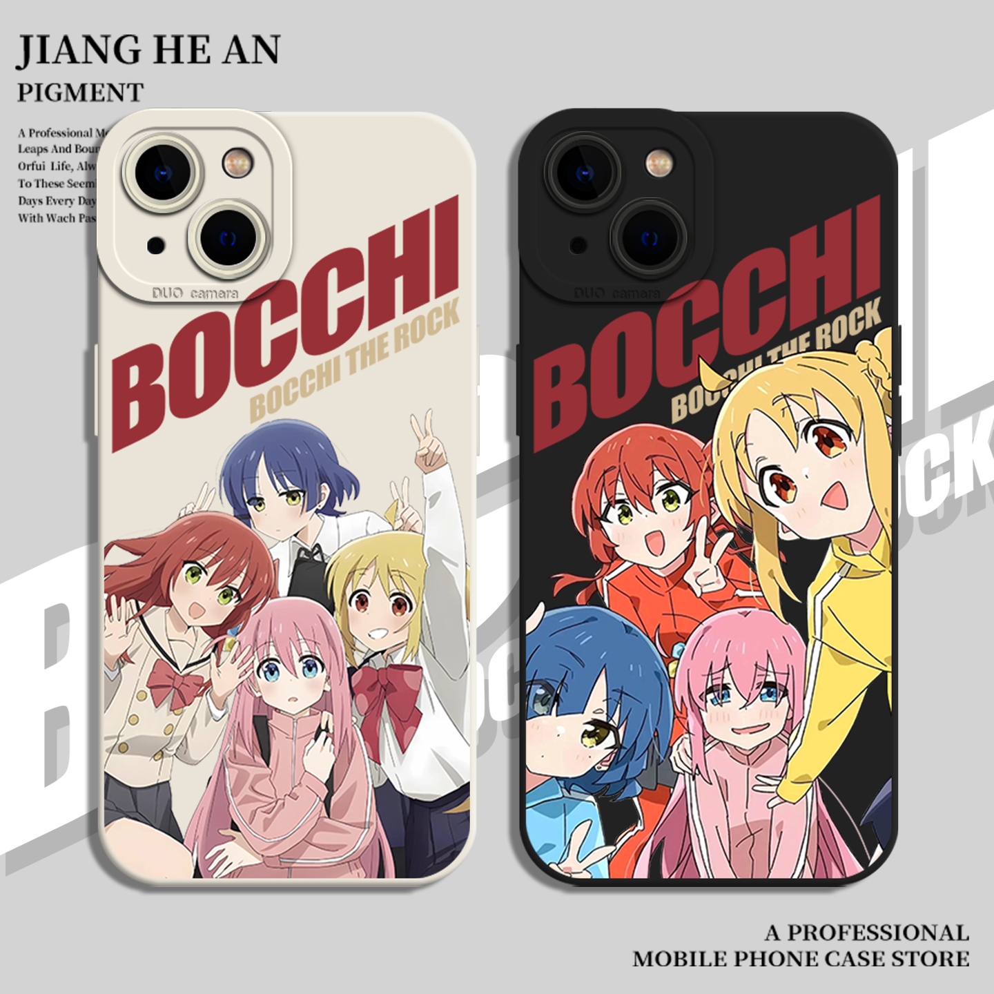 孤独摇滚适用苹果17pro手机壳iPhone14二次元air动漫16波奇酱15山田凉13/mini/12/11/xsmax/xr/x/8plus/7p/se