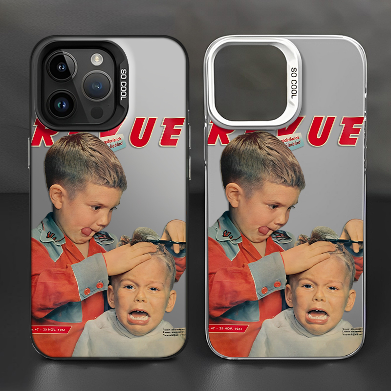 适用苹果手机壳欧美男孩