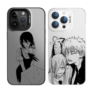 电锯人手机壳适用小米14/15蕾塞13ultra红米k70二次元k60至尊版12pro玛奇玛k90动漫note彩银turbo漫画17/k80