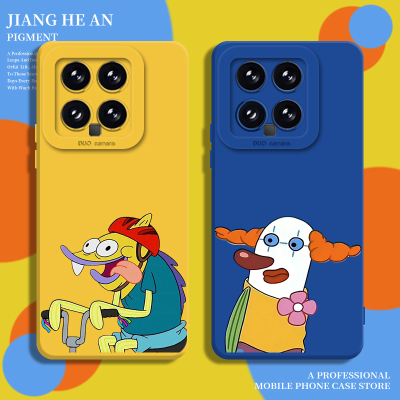 适用小米手机壳抽象比奇堡