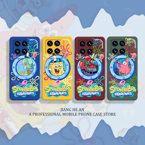 适用小米手机壳海绵宝宝