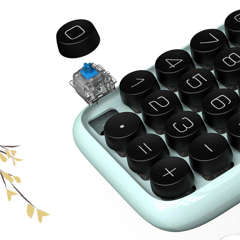 계산기 LOFREE 기계 젤리 빈 사무실 키보드 컴퓨터 작은 점 귀여운 블루투스 회계 장미