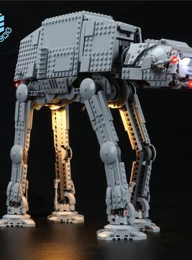 星球大战积木步行拼装玩具75288at机机甲步行者装甲人模型atat高