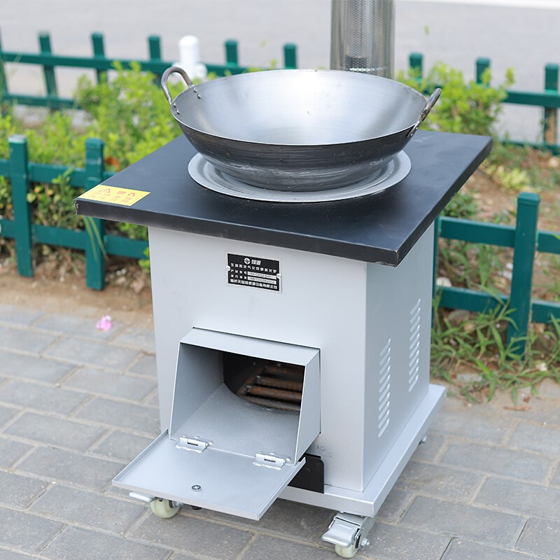 农村家用柴火灶烧木柴节能无烟大锅台土m灶台新款移动地锅灶柴火