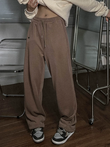 Tide, цветные штаны для отдыха, осенние, большой размер, по фигуре, для формы тела «груша»