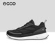 ECCO女鞋 830753 透气跑步鞋 新款 舒适系带拼色减震耐穿休闲运动鞋