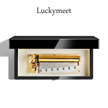 Luckymeet LUCKYBOX 78音阶Pro级烤漆收藏八音盒 定制生日礼物