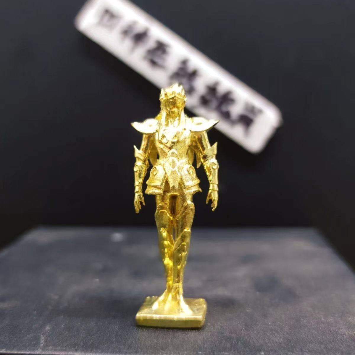 纯铜实心 圣衣神话 ex2.0 十二圣斗士星矢 水瓶座 卡妙 手办模型