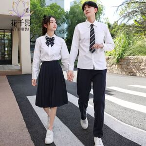 中学生班服套装演出服毕业照服装