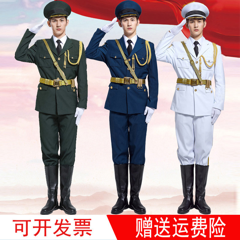 国旗班仪仗队升旗手服装学生升旗