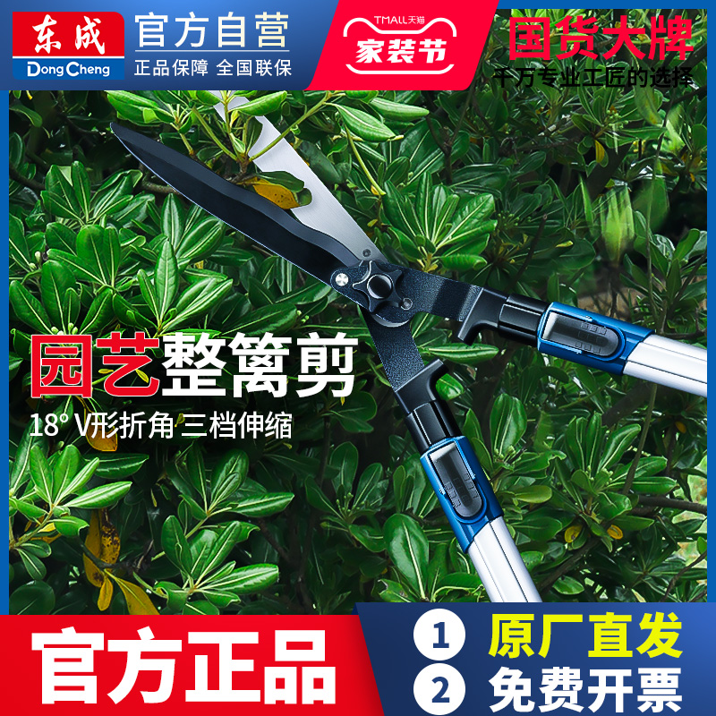 东成园艺整篱剪花草园艺果枝修剪刀园林大剪刀