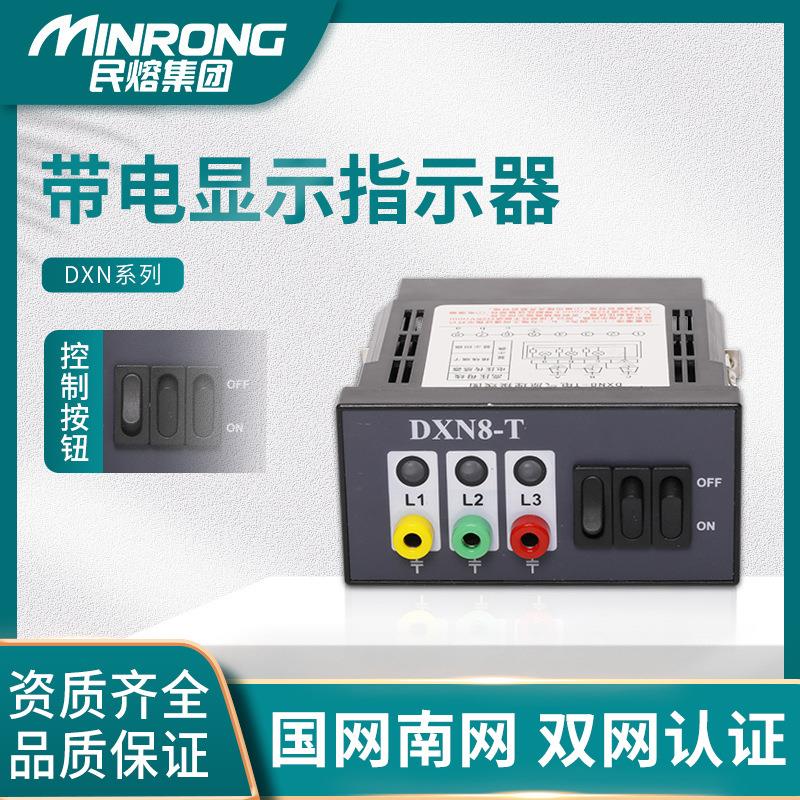 民熔DXN-T/Q户内10KV高压带电显示器DXN8D-T/Q柜内带电显示装置