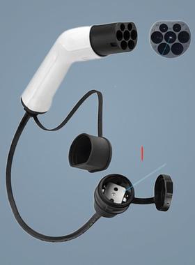 欧标16A新能源汽车充电线缆Type 2 to Schuko soket EV充电转接线