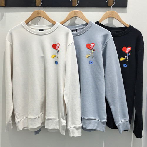 26春夏TheNorthFace北面户外运动舒适休闲圆领针织衫男女同款8GY7