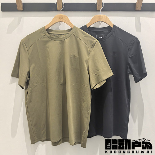 26春夏新款TheNorthFace北面户外舒适透气速干圆领短袖T恤男8G7E