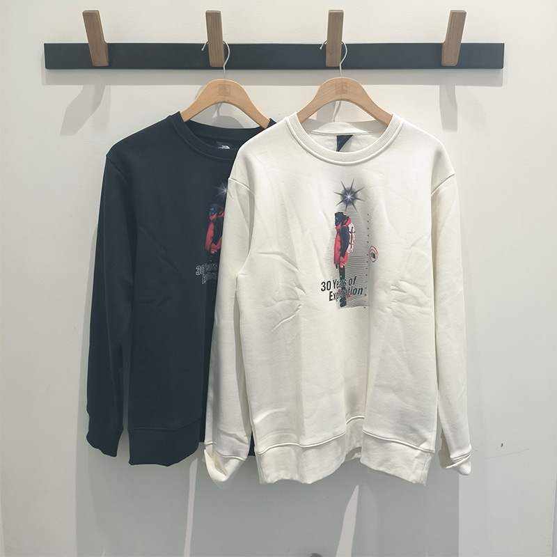 秋季新款TheNorthFace北面户外柔软亲肤舒适保暖套头卫衣男8ATE