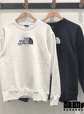 25秋冬新款TheNorthFace北面户外印花舒适套头圆领长袖卫衣男8F0S