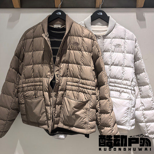 26秋冬新款TheNorthFace北面户外休闲防泼水轻薄保暖羽绒服女8J6U