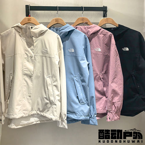 2026秋冬新款TheNorthFace北面户外登山防风防水硬壳冲锋衣女8GKJ