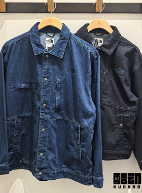 2026春夏TheNorthFace北面户外潮流工装风翻领牛仔夹克外套男8FZN