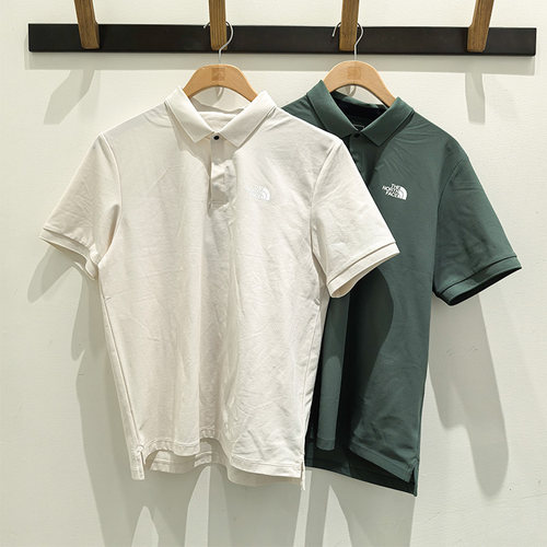 2026春夏新款TheNorthFace北面户外休闲防晒翻领短袖POLO衫男87W2