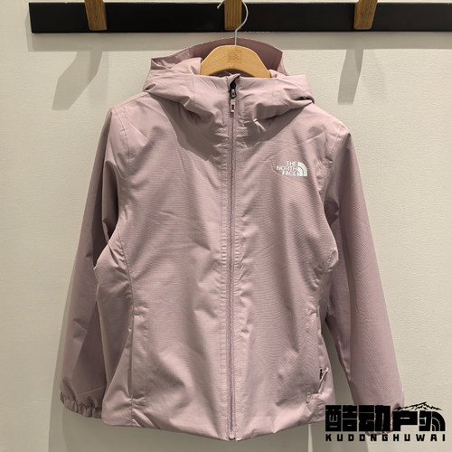 26春夏TheNorthFace北面户外防风防水保暖连帽棉服冲锋衣女8HRN