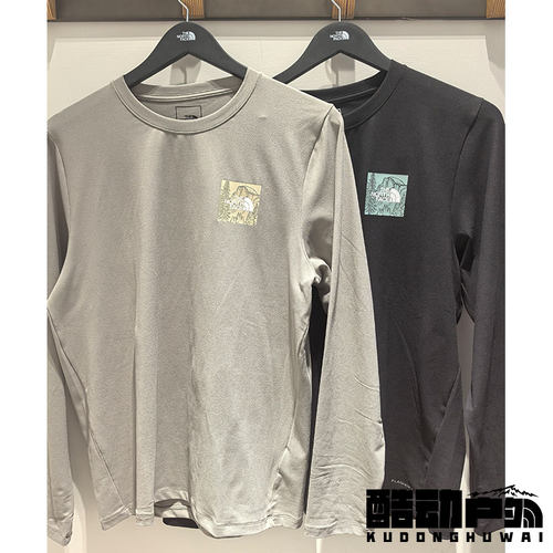 26秋冬新款TheNorthFace北面户外休闲运动透气圆领长袖T恤男8J8Y