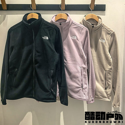 北面户外运动保暖抓绒衣外套