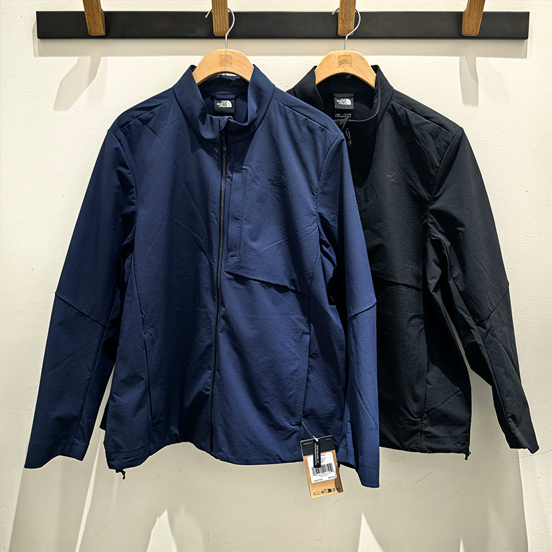 25春夏TheNorthFace北面户外防风防泼水Elite立领软壳外套男8BYQ