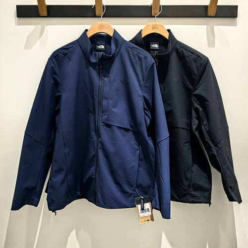 26春夏TheNorthFace北面户外防风防泼水Elite立领软壳外套男8BYQ