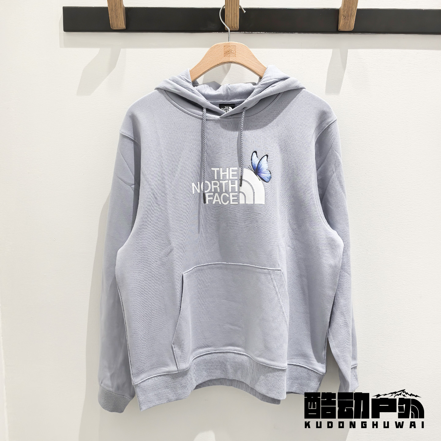 25秋冬新款TheNorthFace北面户外运动休闲时尚印花针织卫衣女8F0E