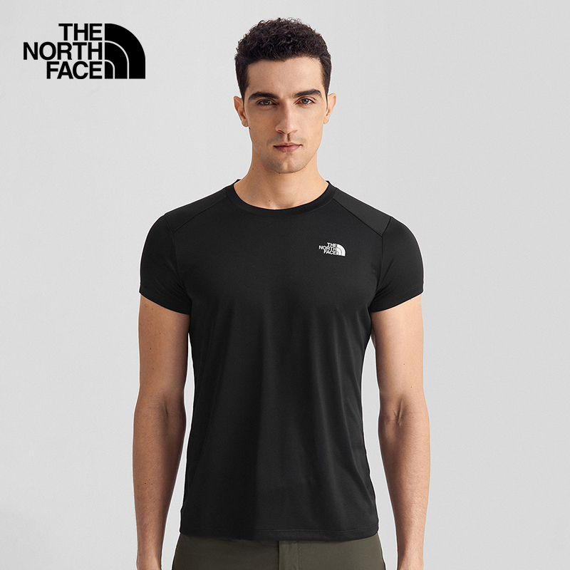 TheNorthFace北面夏季短袖速干衣男户外运动透气排汗T恤半袖7WB5