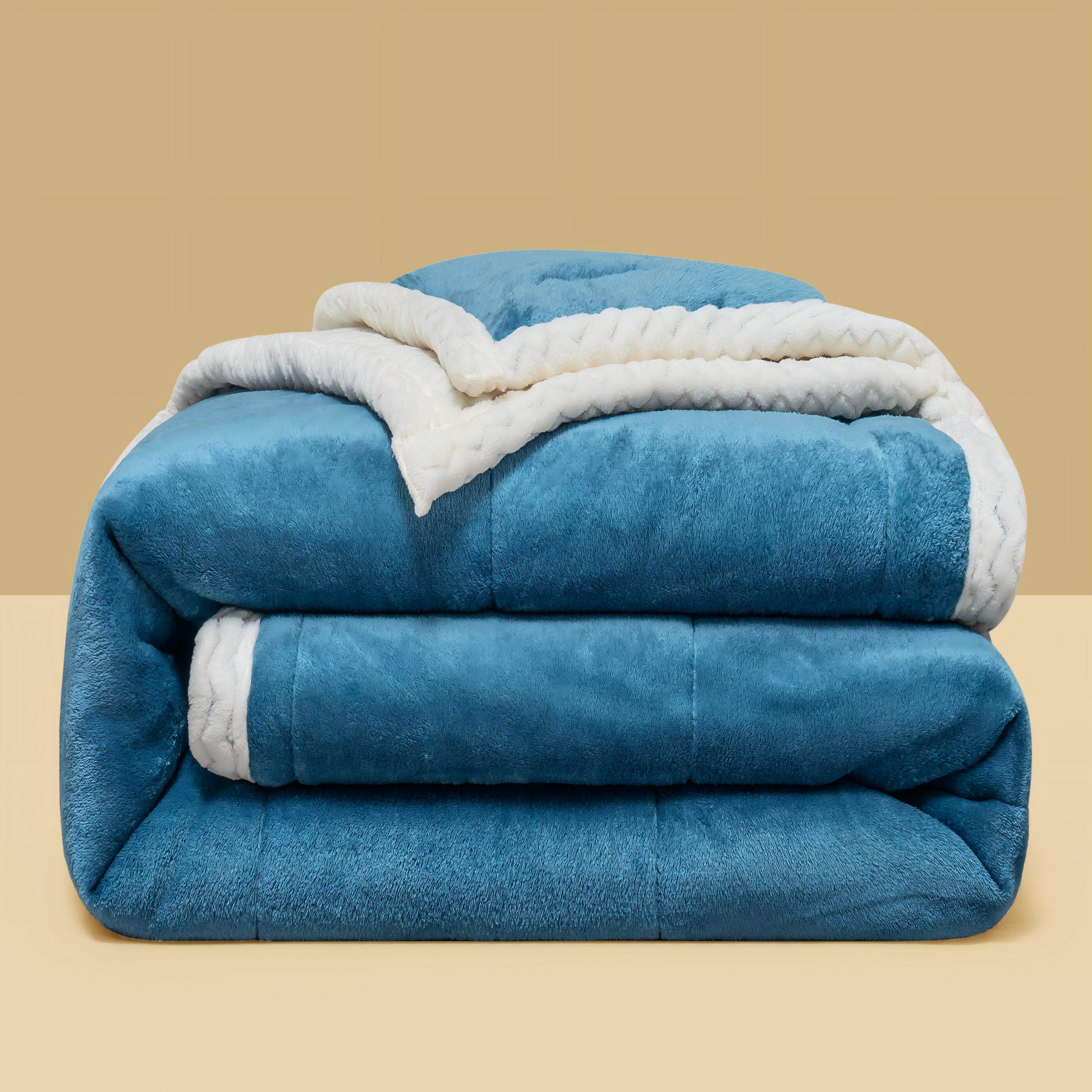 毛毯冬季加厚盖毯羊羔绒毯子午睡珊瑚绒被子沙发毯子绒毯