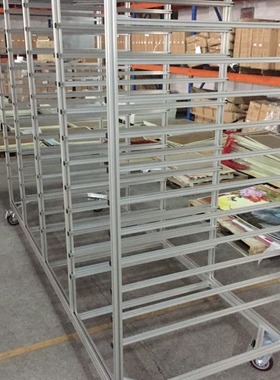 4040铝型材框架 铝合金型材框架 铝材欧标4080框架