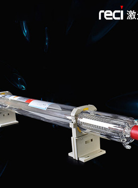 北京热刺CO2二氧化碳激光管60w100w130w150w激光切割雕刻机reci管