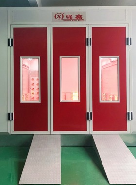 电加热 柴油烤漆房spray booth汽车喷烤漆房喷漆房涂装设备厂家