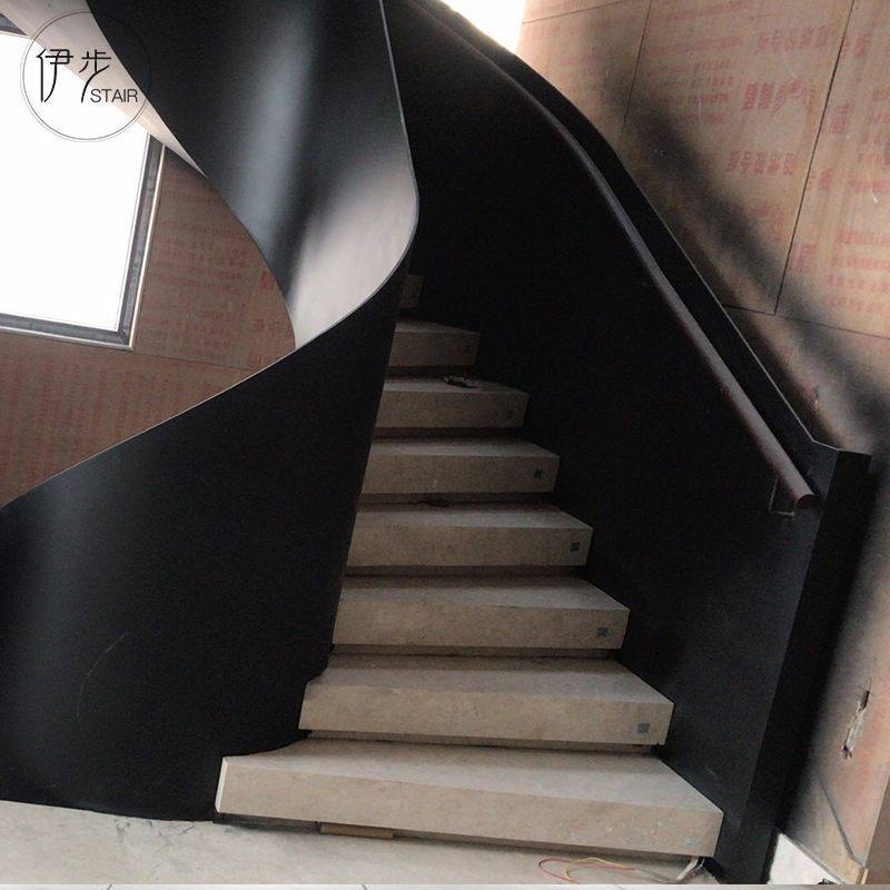 专业定制钢结构旋转楼梯室外工程车间消防楼梯设计上门安装