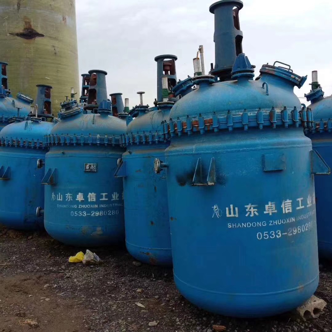 转让二手反应釜 搪瓷反应釜 二手5吨搪瓷反应釜 二手化工设备
