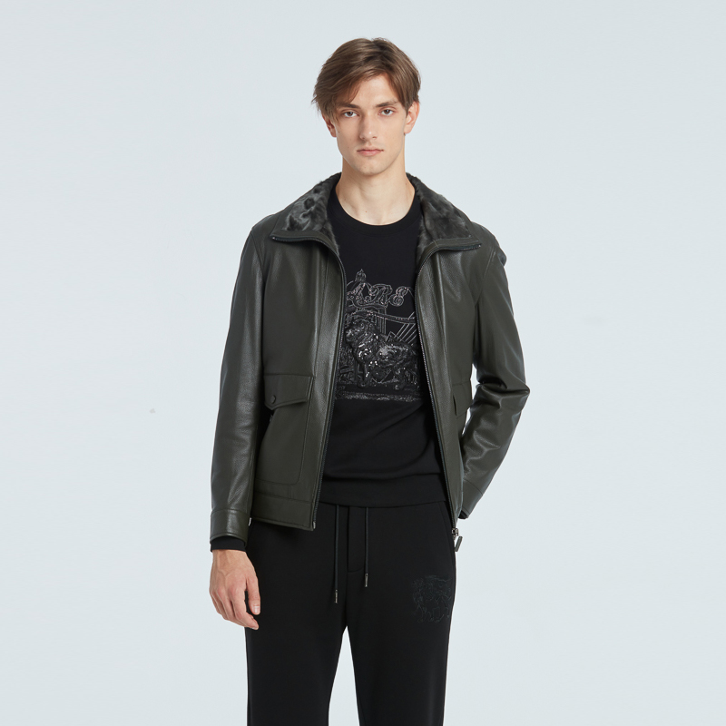 RARE威雅男装皮毛服外套