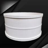 250 PVC排水管直通套筒200 400大口径接头管箍排风排污管接头 包邮