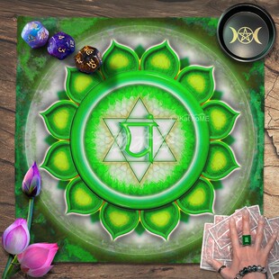 七款曼陀罗六芒星桌布塔牌罗推牌布星阵布小挂布灵摆祭坛布仪式布