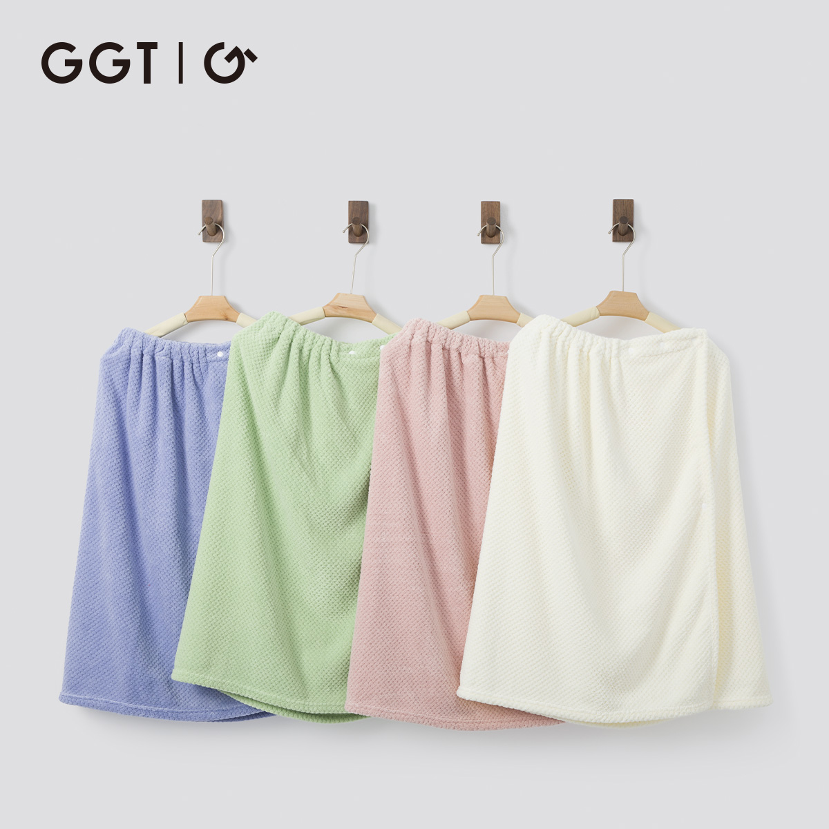 GGT细绒纤维女款柔软吸水浴裙