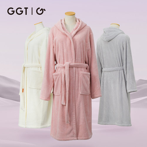 GGT柔软吸水男女通用浴袍