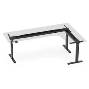 趣动乐 L型转角电动升降桌架 丹麦LINAK 三电机升降桌腿 X3系列