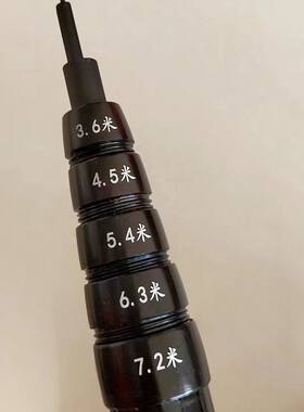 经典狼王28调5H定位竿一
