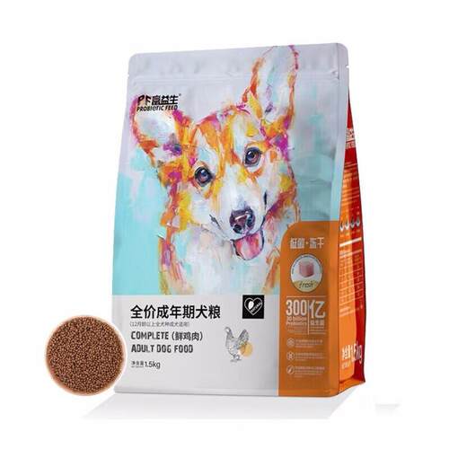 富益生富益生(PF Probiotic Feed)富益生狗粮 低敏冻干益生菌全犬